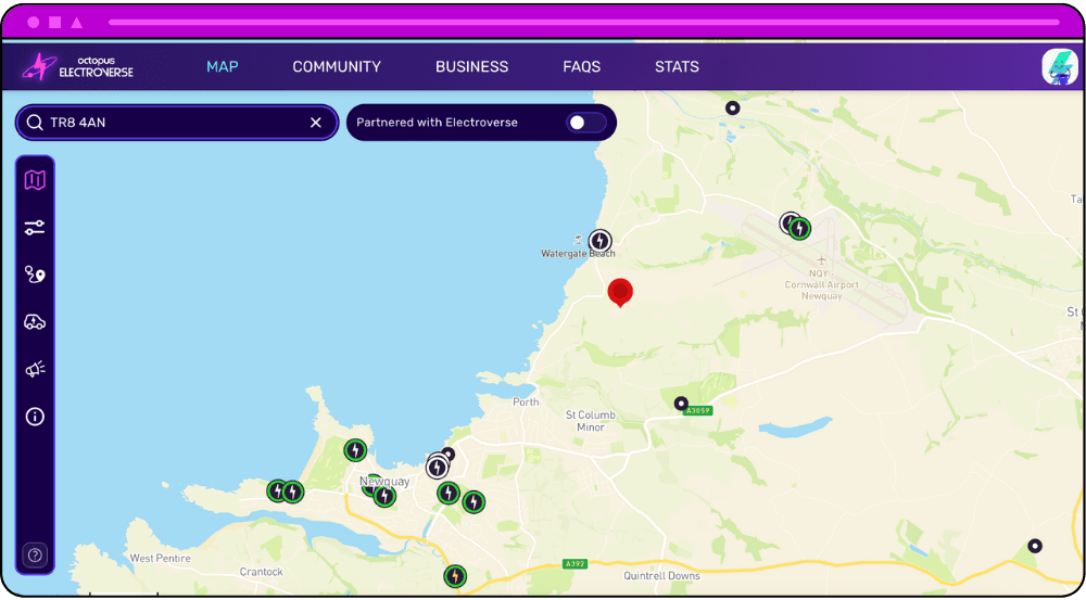 Boardmasters - electro map