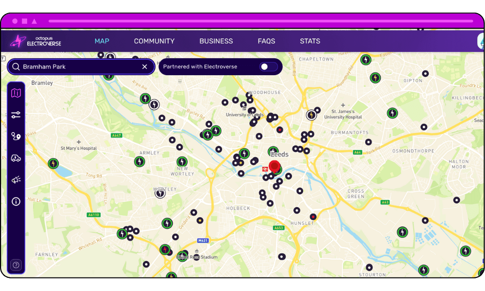 leeds - electro map