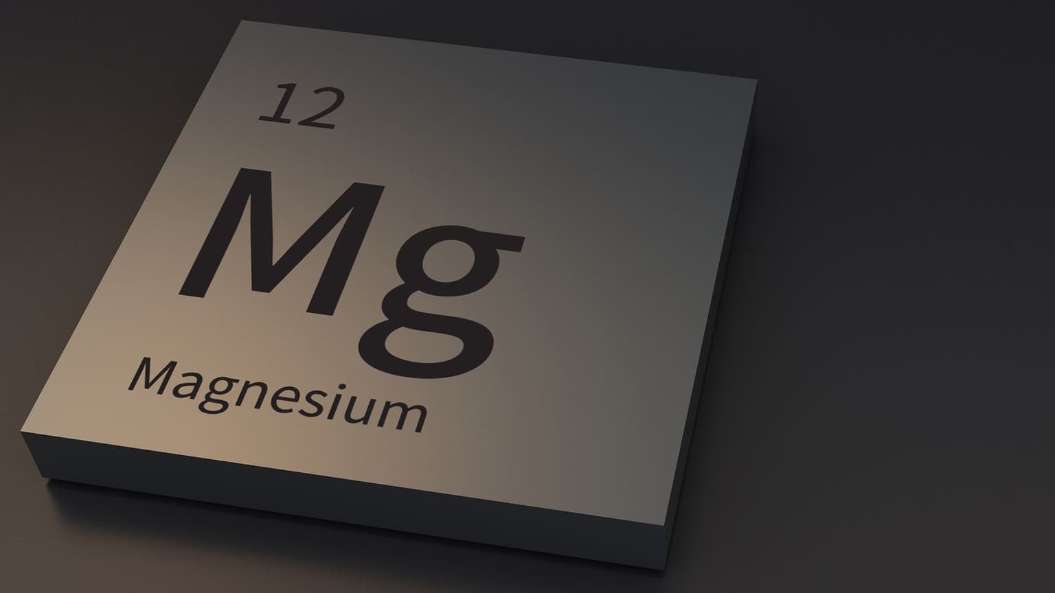 The words "MG Magnesium" in a square like the periodic table. Les mots « MG Magnesium » dans un carré comme le tableau périodique. Die Worte „MG Magnesium“ in einem Quadrat wie im Periodensystem. As palavras "MG Magnésio" num quadrado como na tabela periódica. Le parole "MG Magnesio" in un quadrato come nella tavola periodica. Las palabras "MG Magnesio" en un cuadrado como la tabla periódica.