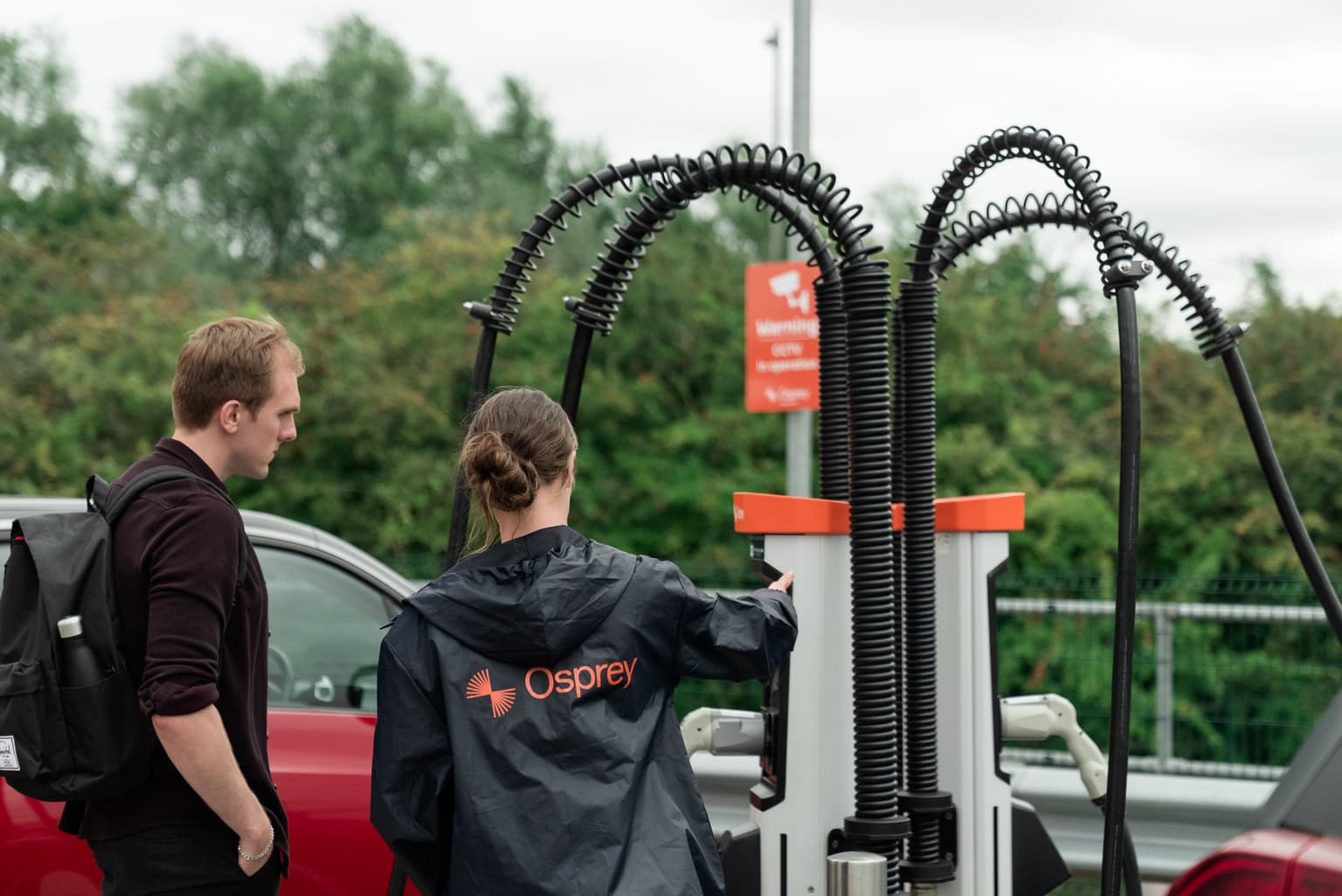 osprey ev charging station