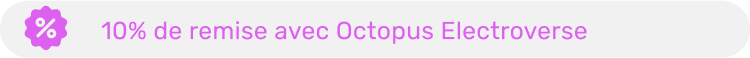 octopus electroverse discount icon in french