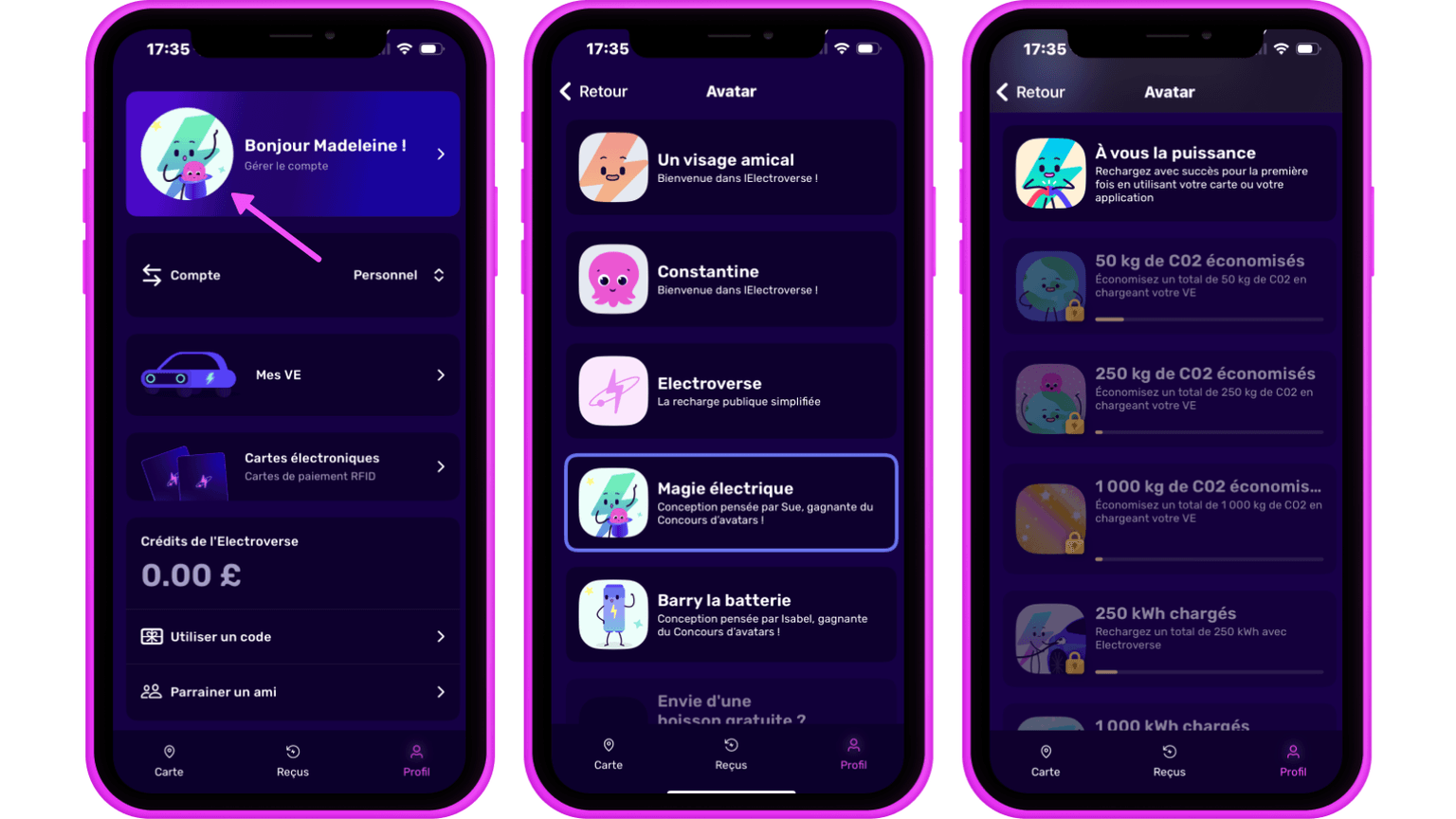 Customisations avatar -  FR