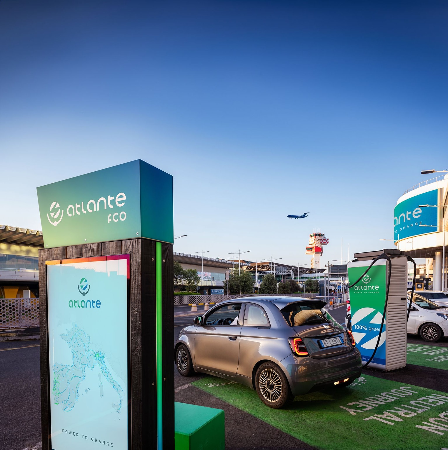 RIcarica ultra fast in aeroporto