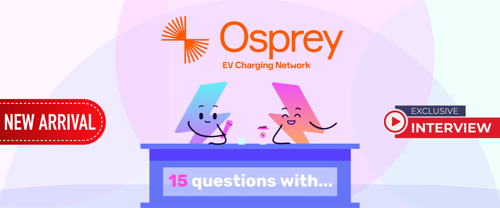 octopus electroverse interview header image with Osprey logo