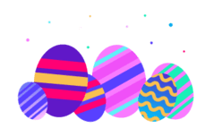 Easter egg spacer - zap easter hunt