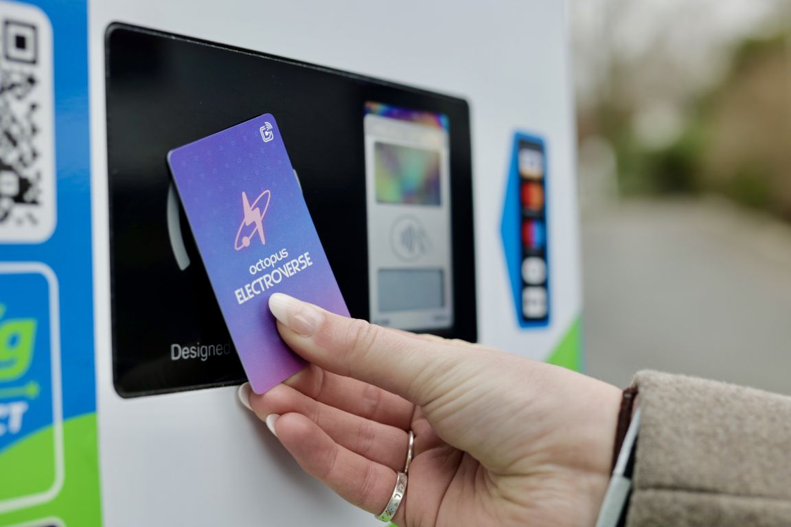 Octopus Electroverse RFID charging card Electrocard