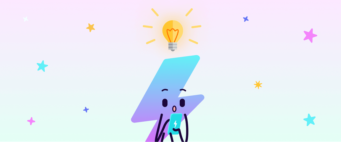 Image show Octopus Electric Universe mascot, Zapman, using the Electroverse app to make public charging simple