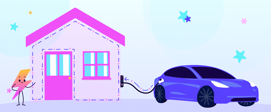 Bidirectional charging header (V2H)