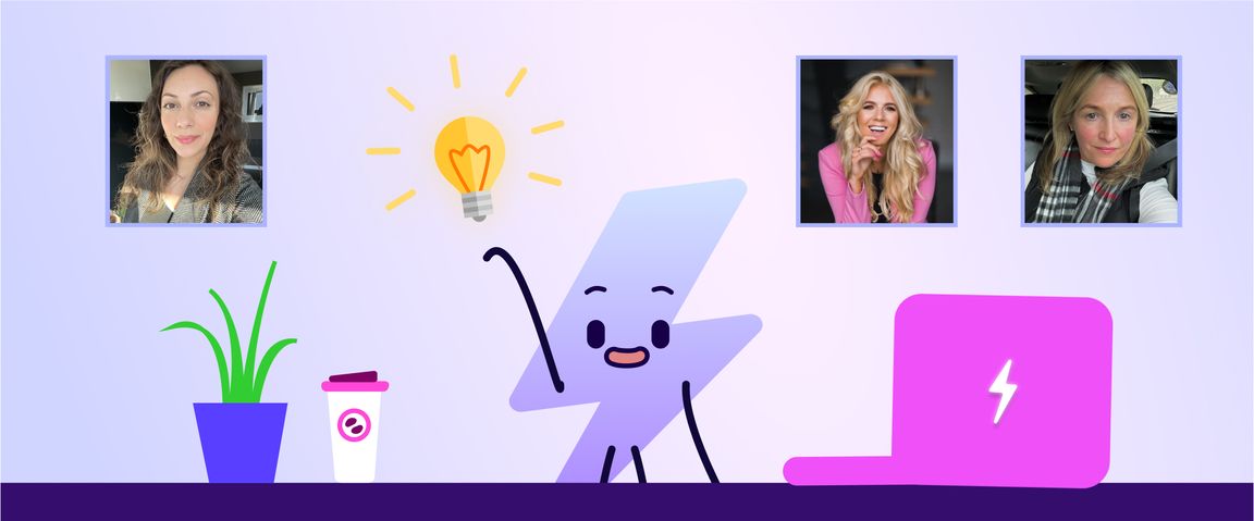 Electroverse mascot with pictures of women in the EV industry. Maskottchen von Electroverse mit Bildern von Frauen in der Elektrofahrzeugbranche. Mascotte d'Electroverse avec des photos de femmes dans l'industrie des véhicules électriques. Mascota de Electroverse con imágenes de mujeres en la industria de los vehículos eléctricos. Mascotte di Electroverse con immagini di donne nel settore dei veicoli elettrici. Mascote do Electroverse com fotos de mulheres na indústria dos veículos elétricos.